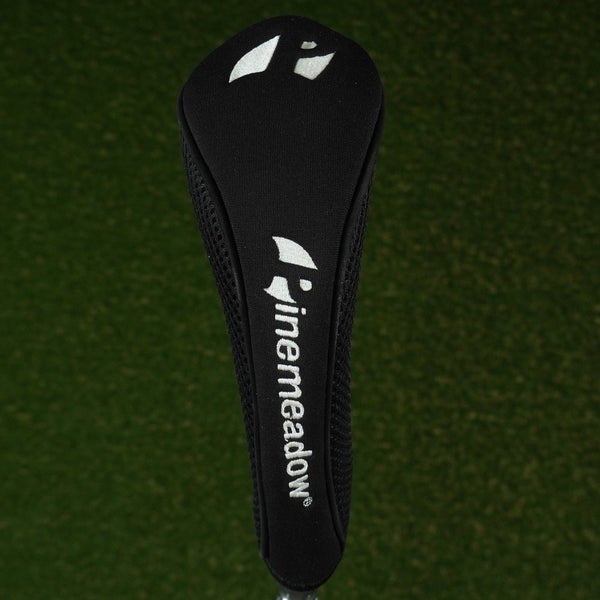 PINEMEADOW GOLF HYBRID HEADCOVER BLACK / WHITE ~ LOOK!!