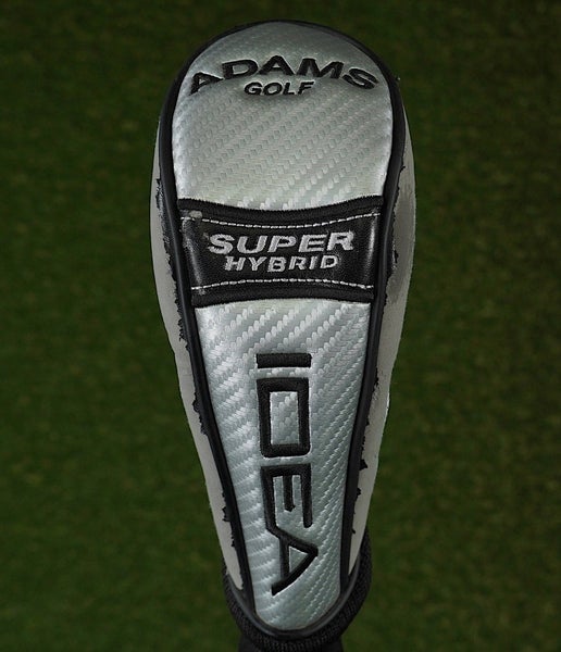 ADAMS IDEA SUPER HYBRID HEADCOVER SOCK GRAY / BLACK WITH CHANGABLE #'S ~ LOOK!!