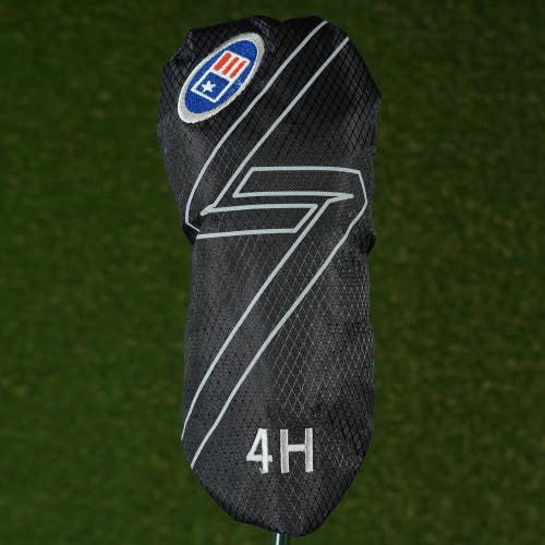 USKG W20 4 HYBRID HEADCOVER 4H U.S. KIDS GOLF ULTRALIGHT 7 UL7 JR. BLACK / GRAY