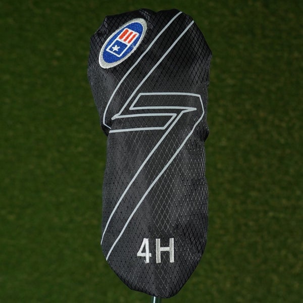 USKG W20 4 HYBRID HEADCOVER 4H U.S. KIDS GOLF ULTRALIGHT 7 UL7 JR. BLACK / GRAY