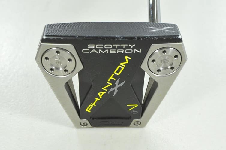 Titleist 2019 Scotty Cameron Phantom X 7.5 34" Putter Right Steel # 207278
