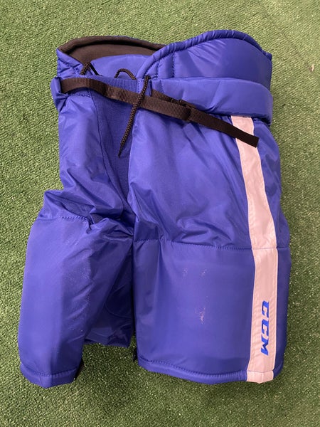 Blue Senior Medium CCM HP70X Hockey Pants Pro Stock (New)