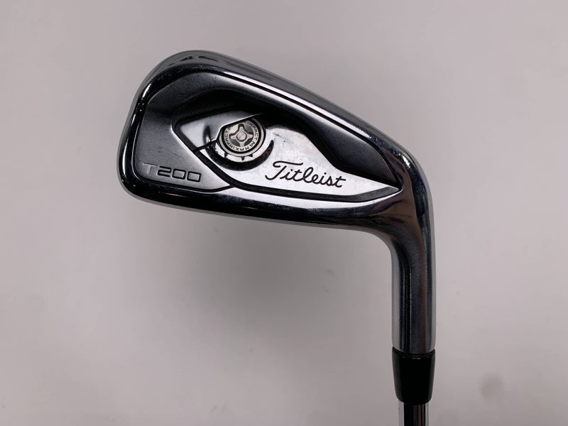 Titleist T200 Single 6 Iron True Temper AMT R300 Black Regular Steel Mens RH