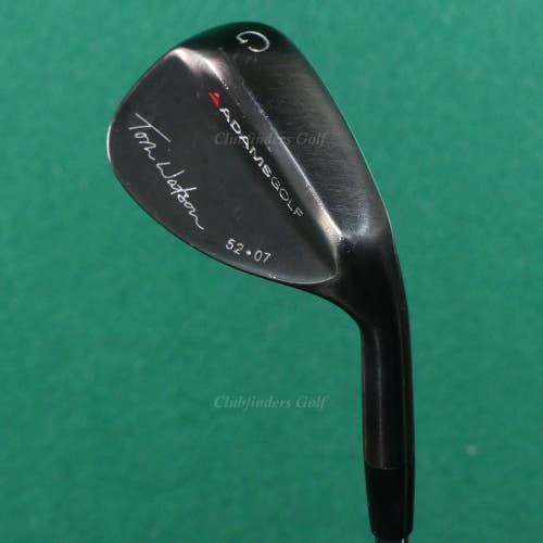 Adams Tom Watson Black 52-07 52 GW Gap Wedge Performance Lite Steel Wedge