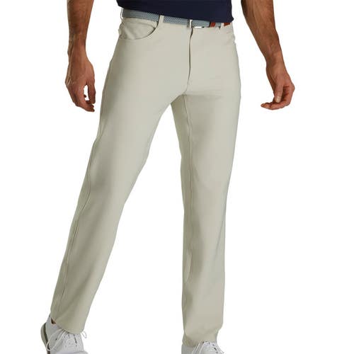 FootJoy 5-Pocket Pant-Previous Season Style Athletic Fit Stone W38/L34