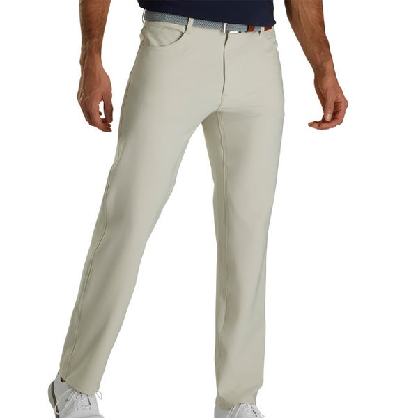 FootJoy 5-Pocket Pant-Previous Season Style Athletic Fit Stone W38/L34