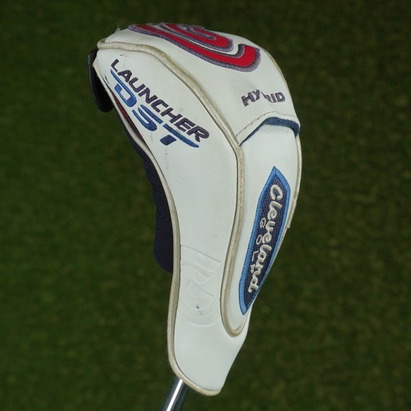 CLEVELAND LAUNCHER DST 4 HYBRID HEADCOVER 4I 4H WHITE / BLUE ~ LOOK!!