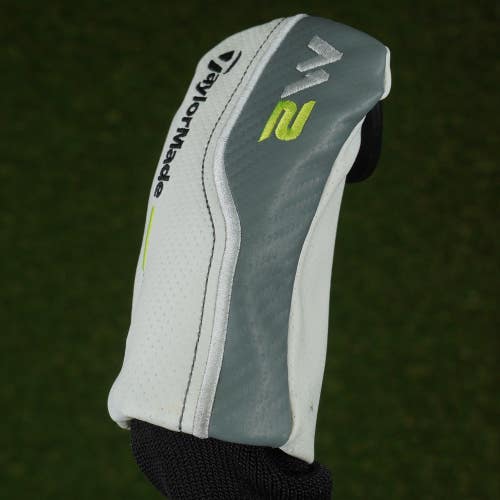 TAYLORMADE M2 2017 HYBRID HEADCOVER SOCK BLACK / WHITE WITH CHANGEABLE #'S