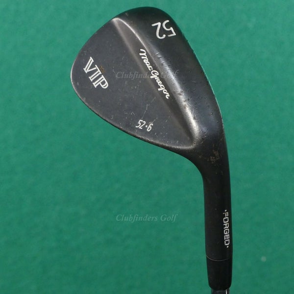 MacGregor VIP Forged Black 52-6 52 GW Gap Wedge Factory Steel Wedge *READ*