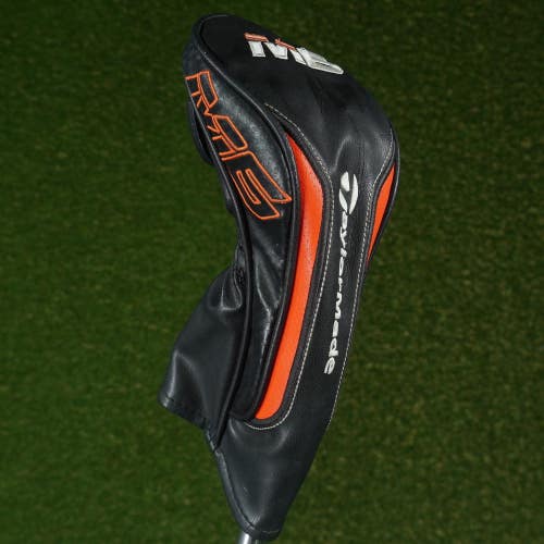 TAYLORMADE M6 HYBRID HEADCOVER BLACK / RED WITH CHANGEABLE #'S ~ LOOK!!