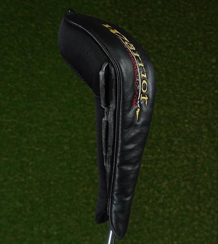 WARRIOR CUSTOM GOLF 16 HYBRID HEADCOVER MAGNETIC BLACK ~ LOOK!!