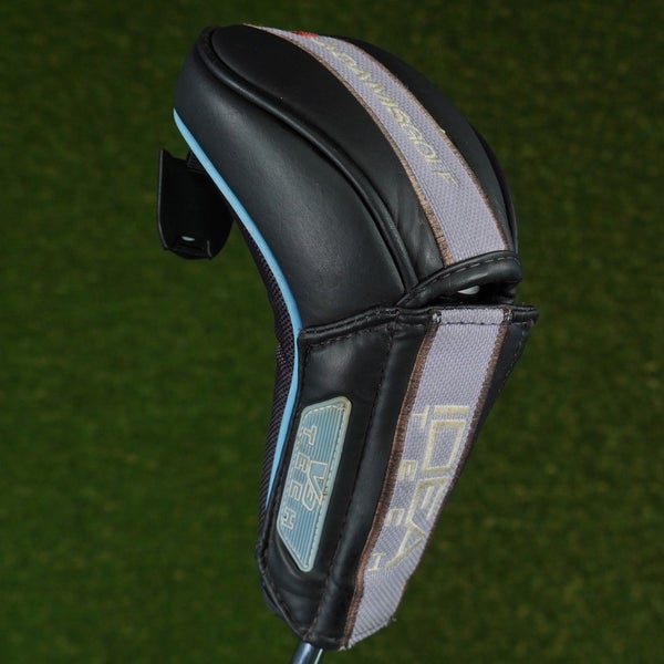 ADAMS IDEA TECH V3 HYBRID HEADCOVER BLACK / BLUE / PURPLE WITH CHANGEABLE #'S