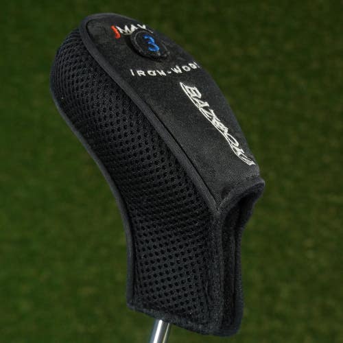 TOUR EDGE JMAX BAZOOKA 3 HYBRID HEADCOVER 3H BLACK / WHITE ~ LOOK!!