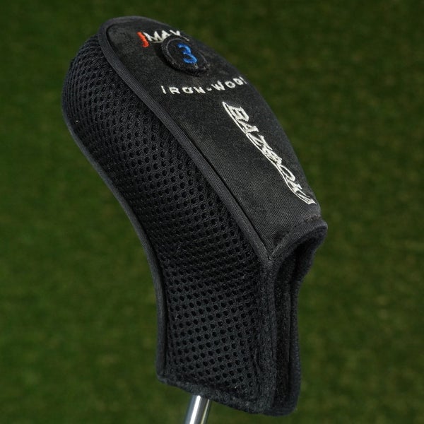 TOUR EDGE JMAX BAZOOKA 3 HYBRID HEADCOVER 3H BLACK / WHITE ~ LOOK!!