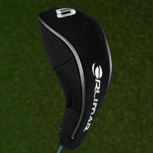 ORLIMAR 5 HYBRID HEADCOVER 5H ZIPPERED BLACK / WHITE ~ LOOK!!