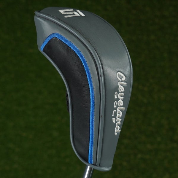 CLEVELAND 5 HYBRID HEADCOVER 5I 5H GRAY / BLUE / BLACK ~ LOOK!!