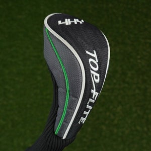 TOP FLITE 4 HYBRID HEADCOVER 4HY 4H BLACK / GRAY / GREEN ~ LOOK!!