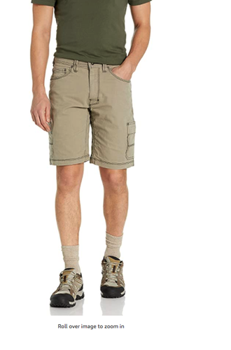 New Men's Prana Shorts PrAna Murray Relaxed Fit Short SIZE 30 Dark Khaki