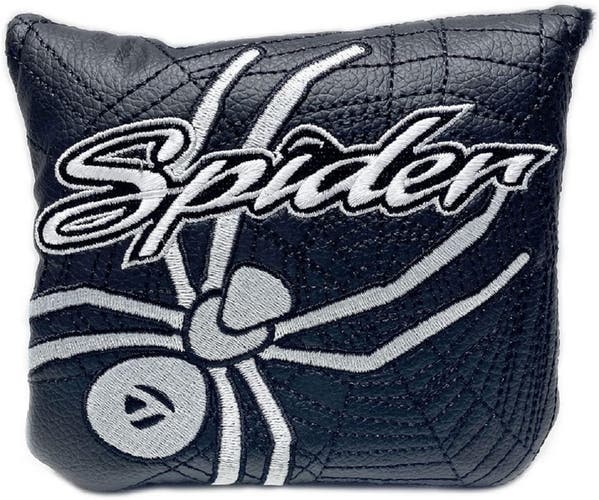 NEW TaylorMade Spider X Chalk Black/White Mallet Putter Headcover