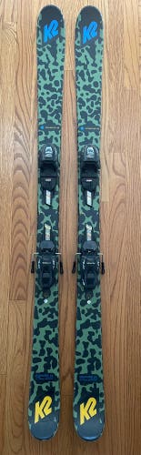 K2 Poacher Jr Skis + FDT 7.0 Bindings 149 cm (Used)