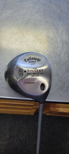 Used Callaway BIGGEST BIG BERTHA 10 REG Mens Driver RH 10.0 Degree 11497-S000154277