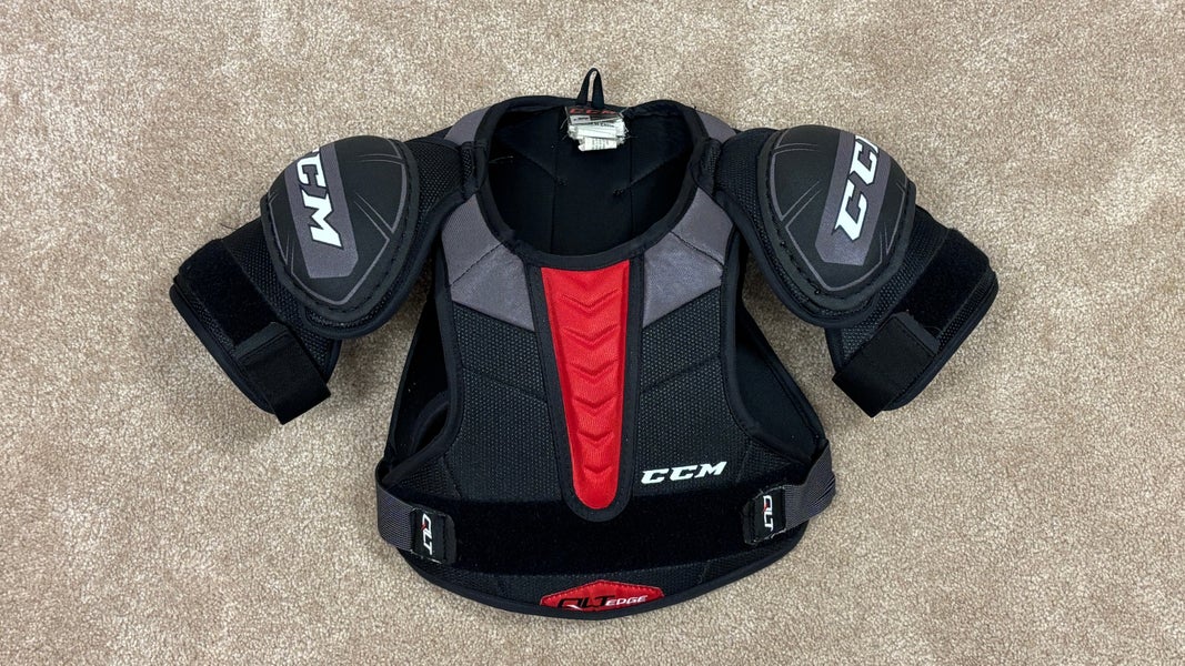 CCM QLT Edge Shoulder Pads - Junior Medium (Used)