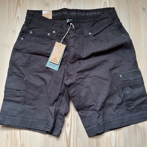 New Men's Prana Shorts PrAna Murray Relaxed Fit Short SIZE 30 color charcoal