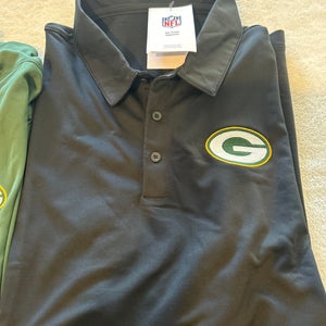 Green Bay Packers Nike Dri-Fit Polos Set of 2! Men’s XXL New with Tags