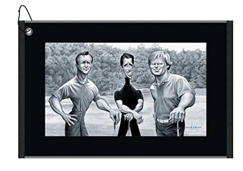 NEW Devant "The Big Three" Hi-Def Golf Towel