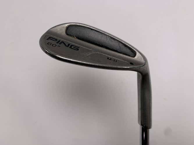 Ping MB Lob Wedge LW 60* Black Dot Wedge Steel Mens RH