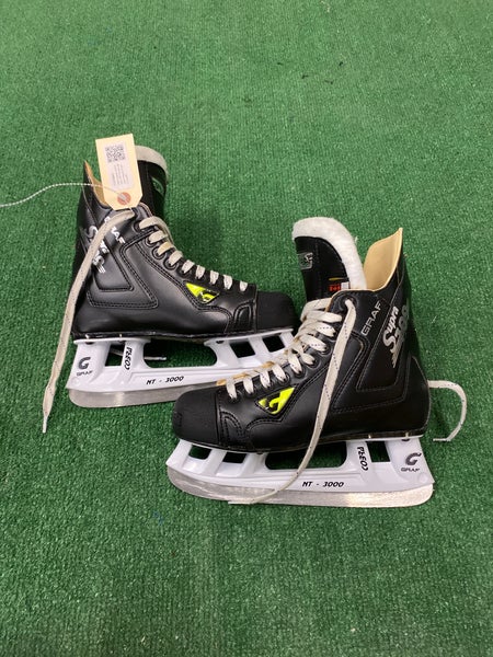 Intermediate Graf Supra 709 Hockey Skates Regular Width 6 (Used)