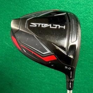 TaylorMade Stealth 9 Driver Aldila Ascent Red 60 Graphite Stiff w/ HC