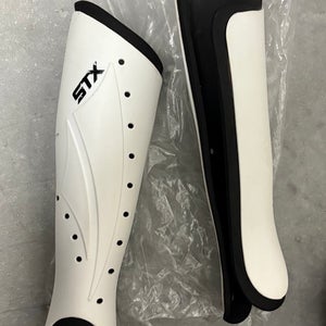 One Size Fits All STX (Used) lacrosse, goalie shinguards