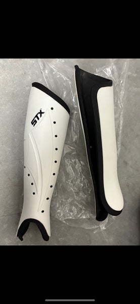 One Size Fits All STX (Used) lacrosse, goalie shinguards