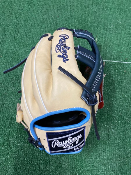 Blue Rawlings Heart of the Hide RH Infield Baseball Glove 11.5" (New)