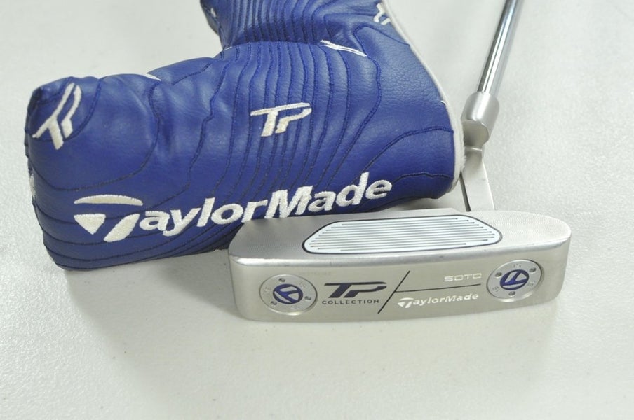 TaylorMade TP Hydroblast Soto 34" Putter Right Steel with Head Cover # 207585