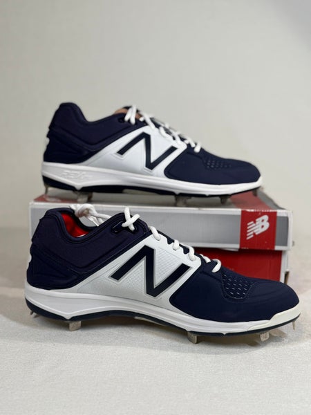 Blue Men's Size M 14.0 (W 15.0) Adult New Balance 4040 Low Top Metal (New)