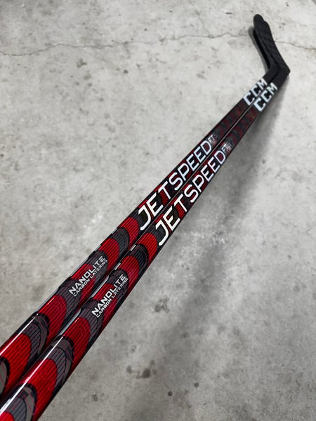 2 PACK - 85 Flex Custom P28 Senior CCM JetSpeed FT5 Pro Left Hand Hockey Stick Pro Stock NHL (New)