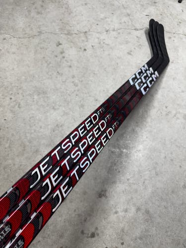 3 PACK - 85 Flex Custom P28 Senior CCM JetSpeed FT5 Pro Left Hand Hockey Stick Pro Stock NHL (New)