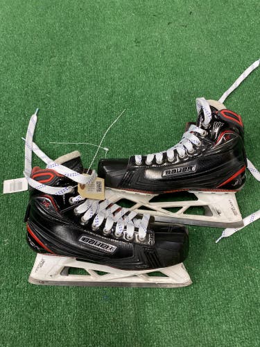 Senior Bauer Vapor 1X Hockey Goalie Skates Extra Wide Width 9 (Used)
