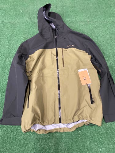 Black Men's Adult XL Flylow Quantum Pro Jacket (New)