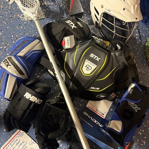 Lacrosse equipment full set up! Meets nocsae STX Starter Kit (New)