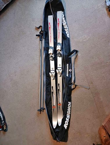 Rossignol Series 550 170cm Skis, Salomon 447 Bindings, Axium Ski Poles, Tecnica Cochise 90 Ski Boots
