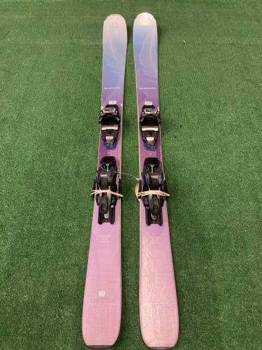 Women's Blizzard  Black Pearl 88 145 cm Skis With Marker 11 TCX Bindings Max Din 11 (Used)