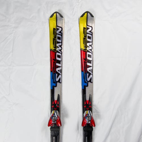 Salomon GC Race 170 cm Racing Equipe Skis With Equipe Z12 Bindings Max Din 12 (Used)