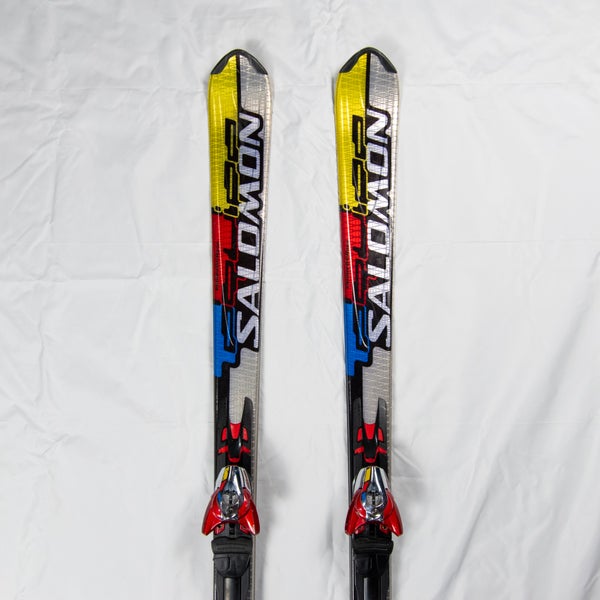 Salomon GC Race 170 cm Racing Equipe Skis With Equipe Z12 Bindings Max Din 12 (Used)