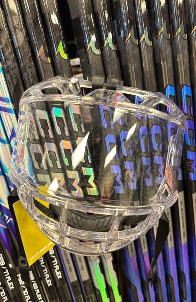 CCM FV1 full face visor shield mask bubble used JR Junior