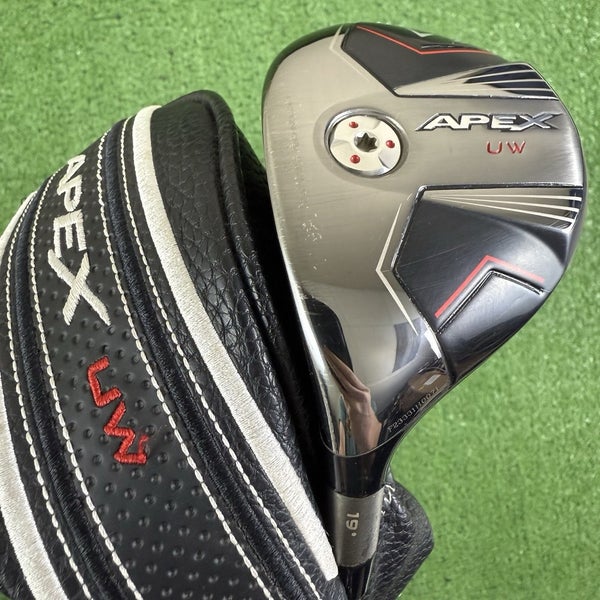 Callaway Apex 2024 19 UW Utility Wood Mitsubishi 70g Stiff Flex Left Handed