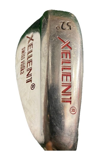 Xellent Swiss Vodka Razor Golf Gap Wedge 52* RH Regular Steel 35.5" Great Grip