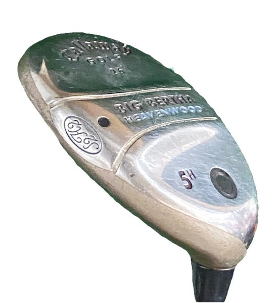 Callaway Big Bertha Heavenwood 5h Hybrid 26 Gems 55w Ladies Graphite RH New Grip